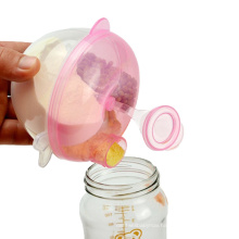 Pumpkin shape easy to carry baby milk powder container Baby Feeding Travel Storage Container